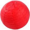 Đèn giấy đỏ 25cm