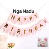 Chữ HPBD - Hồng