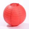 Đèn giấy đỏ 25cm